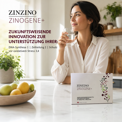 ZinZino ZinoGene+ DNA & Zellschutz – Fucoidan, Vitamin C & Zink Tabletten